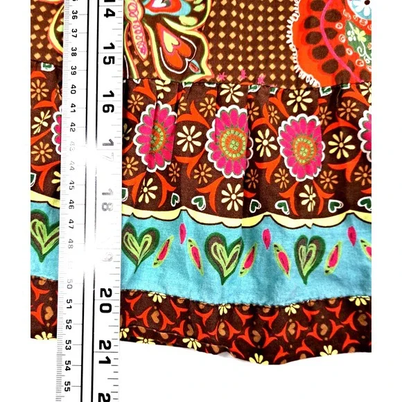 2 Vtg Girls Sz 4 Summer Dresses Children's‎ Place & Counting Daisies Boho Floral - Picture 8 of 15